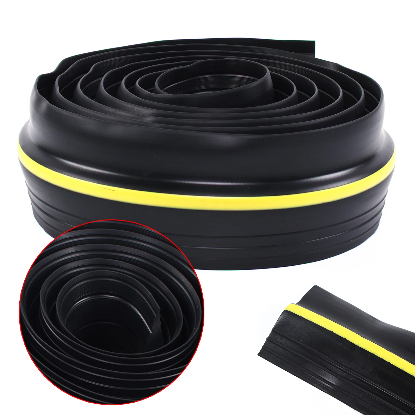 EPDM Rubber Garage Door Bottom Threshold Seal Strip Weather Stripping Universal 3M