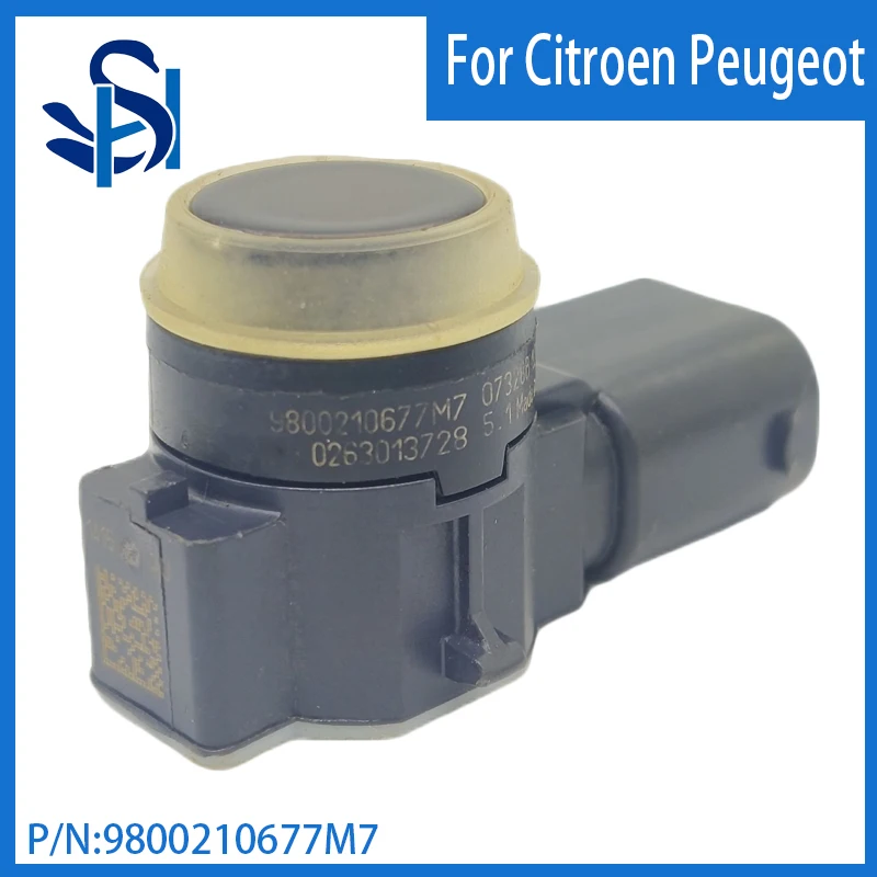 

9800210677M7 PDC Parking Sensor Radar Color Wine Red For Citroen Peugeot