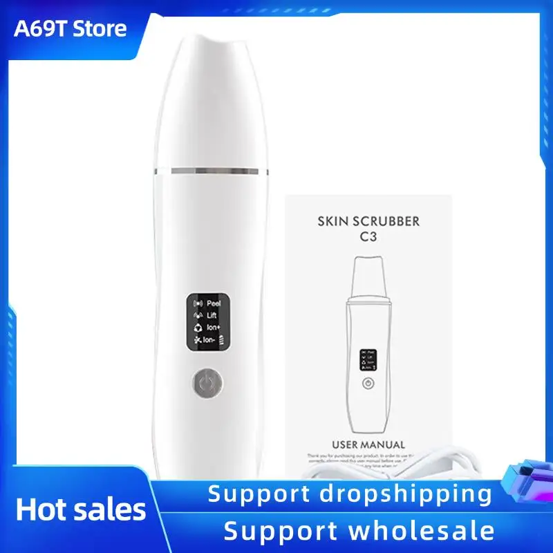 A69T draagbare huidschraper voor thuisgebruik - mee-eter verwijderings- en reinigingsapparaat scrubber tool
