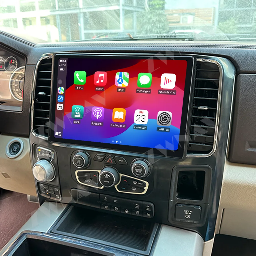 

13.1 Inch Vertical Screen Car Radio For Dodge Ram 2013-2018 Android GPS Automotive Multimedia Auto Radio Player Stereo Receiver