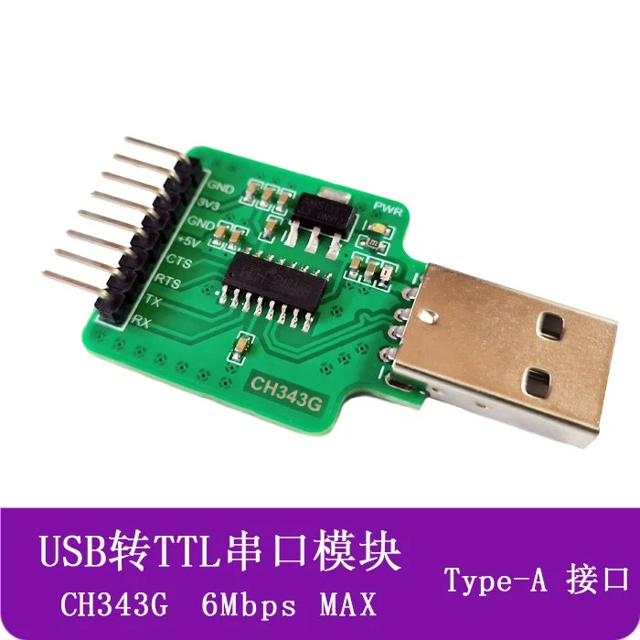 CH343G USB to TTL Serial Communication Module 6Mbps