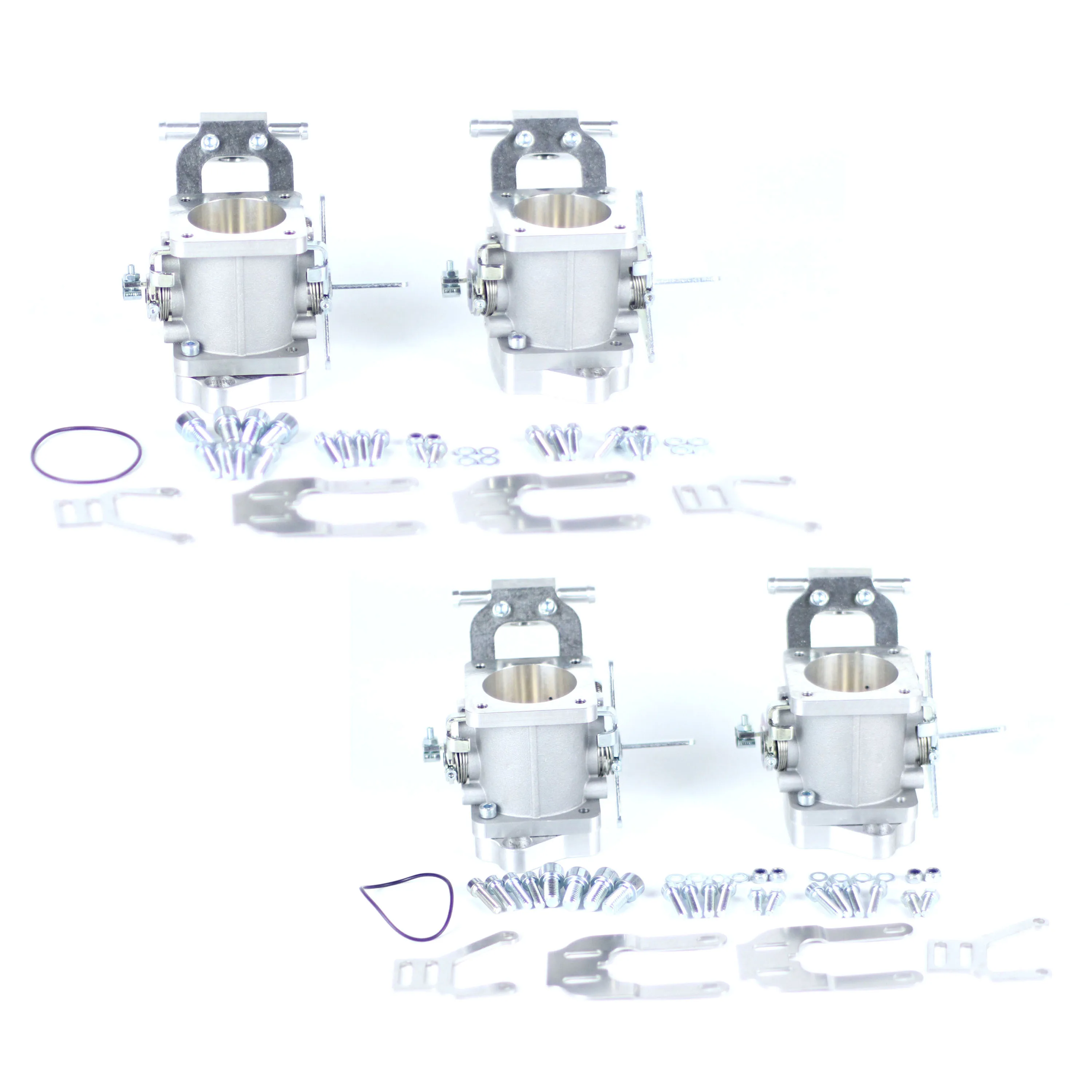 

SherryBerg SF INDIVIDUAL 50mm 2 Pairs Fuel Injection Throttle Body for Weber Jenvey EMPI DCOE Inlet TH TB Carb RIGHT+LEFT SET