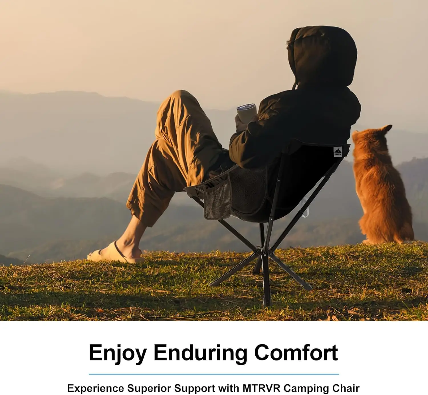 

Легкий складной стул для кемпинга, грузоподъемность 600 фунтов, портативный для пляжа, лужайки, путешествий, пикников — подходит для дверей автомобиля, складок любит.