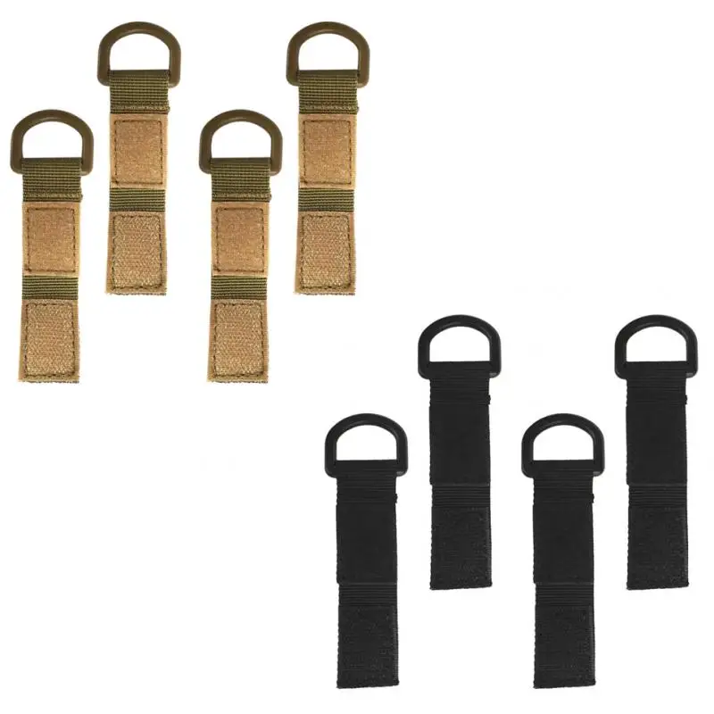 Outdoor Key Hook D Ring Carabiner Buckle Strap for on the Go Molle Backpack Rope Bag