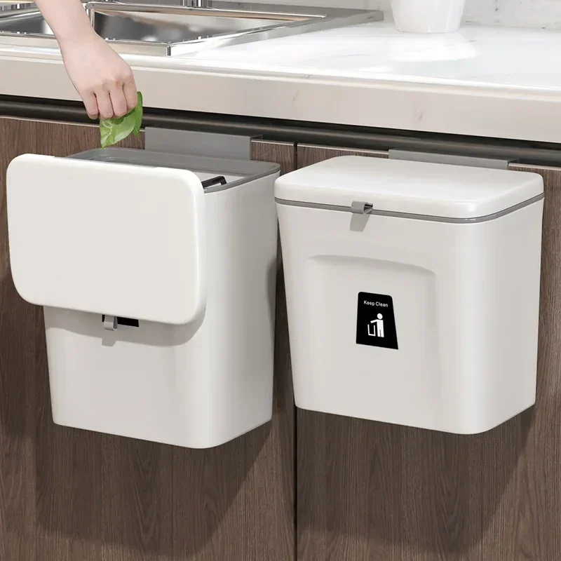 Kitchen supplies household wall hanging trash can life storage rack practical general merchandise utensils various artifacts