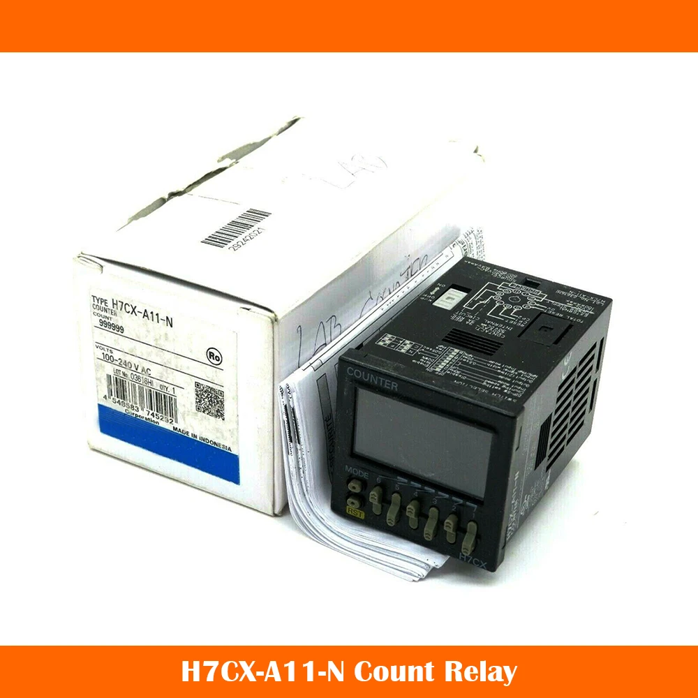 For OMRON H7CX-A11-N H5CX-A11-N H7CX-A-N H5CX-A-N H7CC-A11 Count Relay Digital Display Counter 100-240V AC 50/60Hz