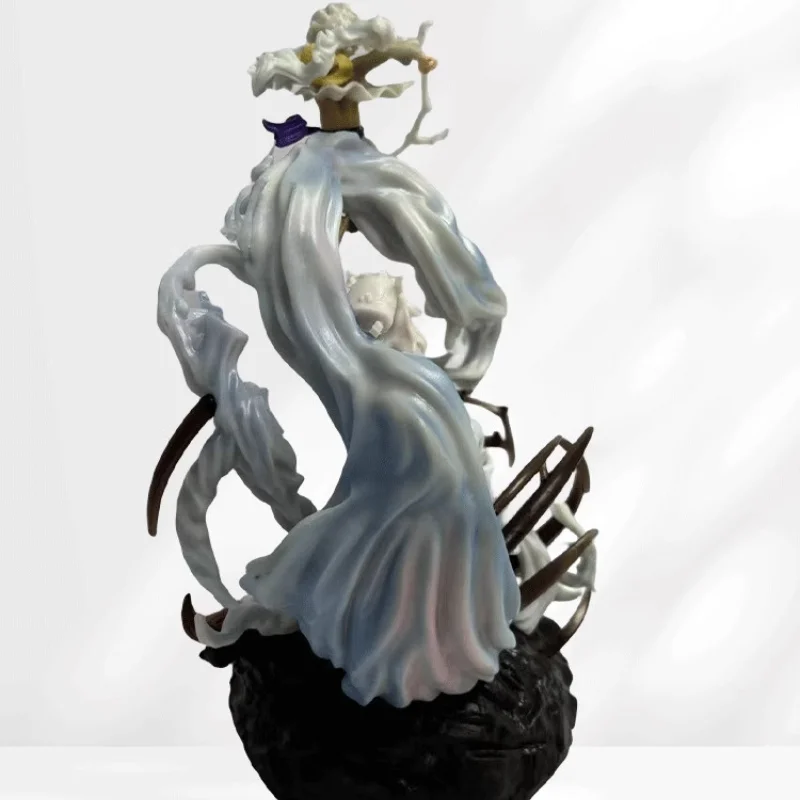 Gk G5 لوفي Lz الشمس الله التفاصيل تصور شخصيات كرتونية استيقظ مع الفاكهة الأساسية نموذج تمثال حلية جمع اللعب أ