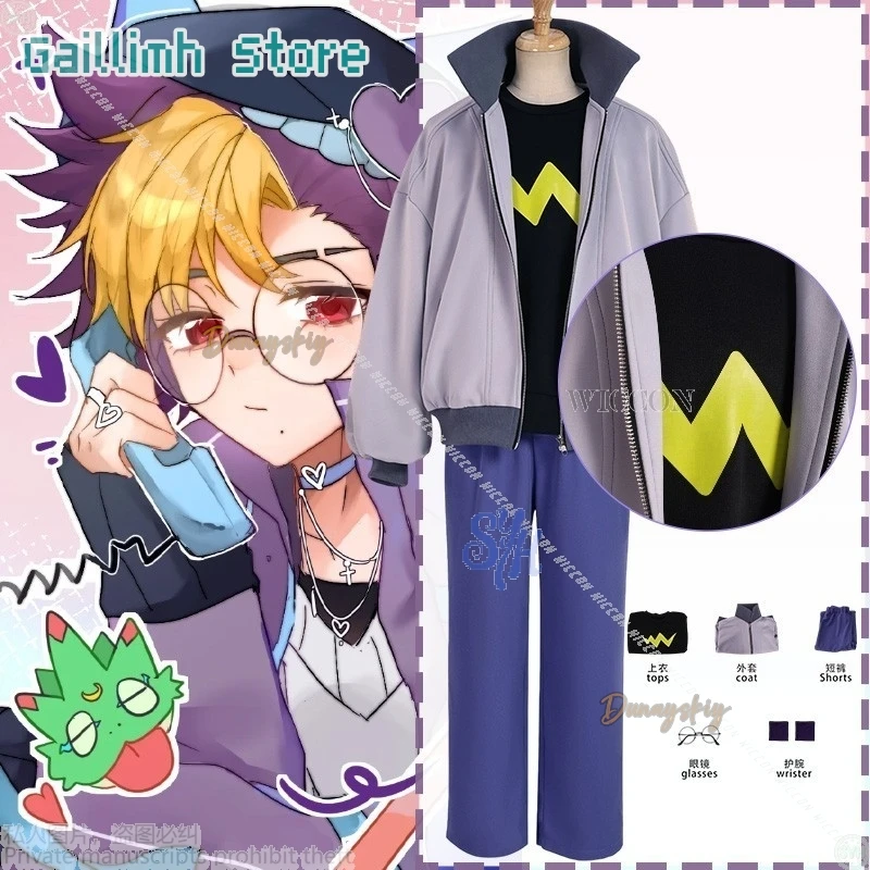 

BEATT аниме БРЕК Косплей Tenma Tomoro костюмы красивый панк модное пальто брюки футболка с мультяшным узором Хэллоуин ролевая игра