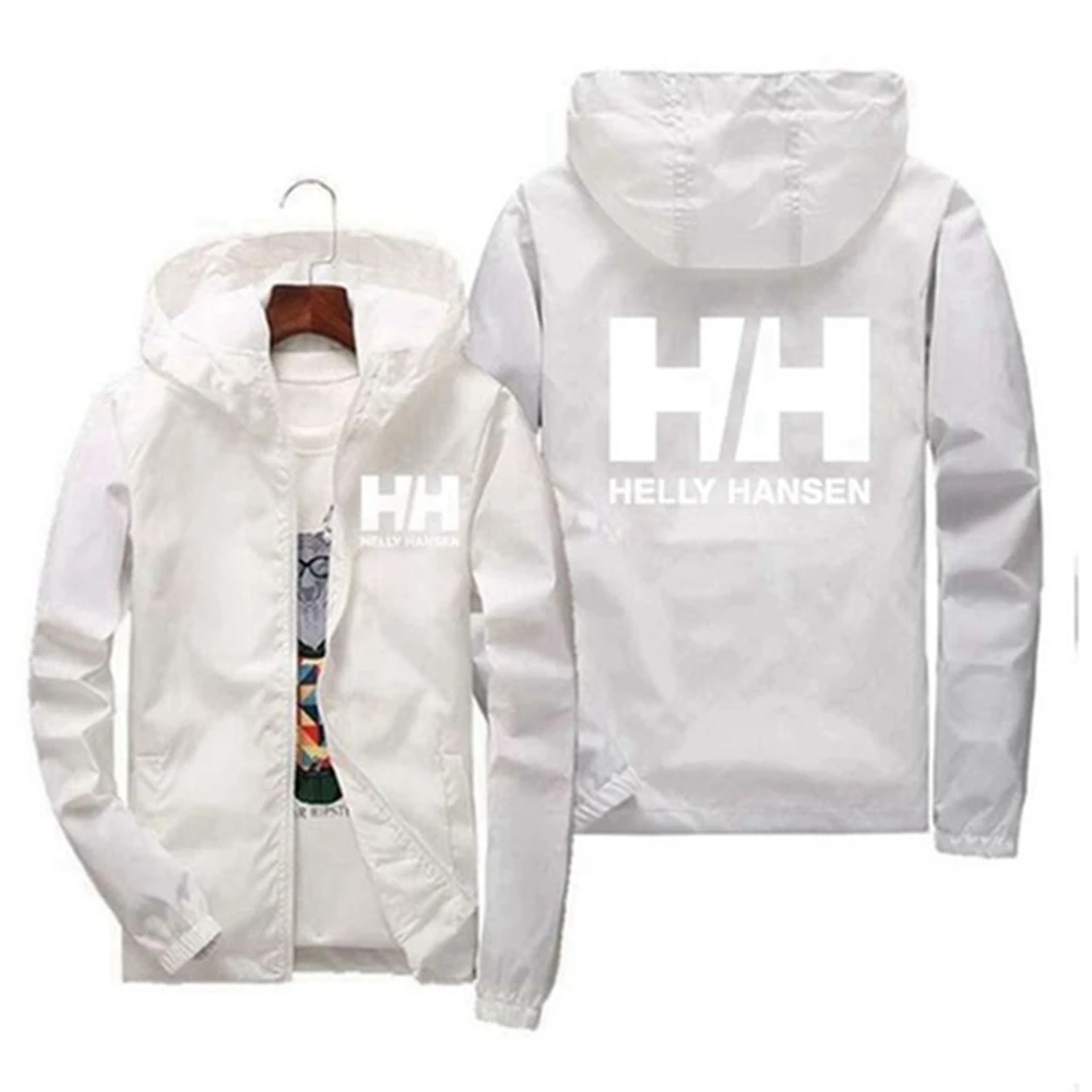 Herren neue Kapuze Sonnencreme Losse Jacke Outdoor Freizeit wind dicht Bergsteigen Motorrad Anzug Frühling und Sommer 2024 neu.