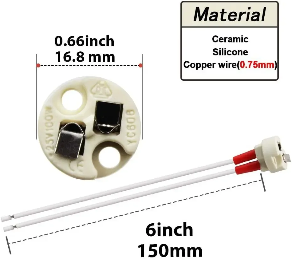 防火LED cflランプホルダー、ランプコンバーター、ライトソケット、電球ベーススプリッター、拡張アダプター、gu10、e12、e14、e26、e27、g24、b22、1個