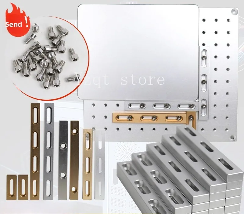 Laser marking positioning strip Special accessories for laser engraving machine Right angle positioning block tool Porous