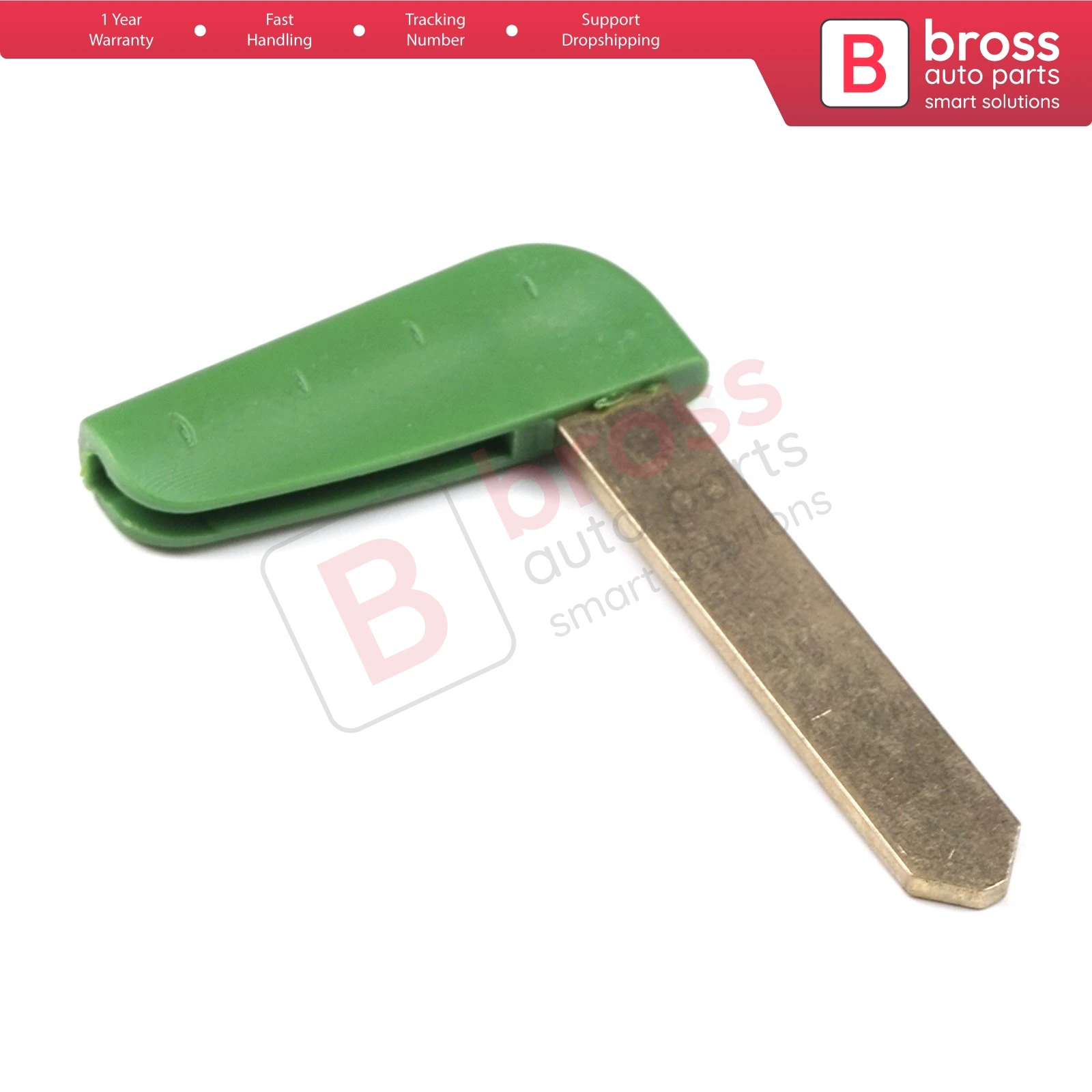 Bross Auto Parts BDP661 Smart Card Uncut Emergency Key Blade For Renault Espace Laguna Vel Satis Fast Shipment Ship From turkey