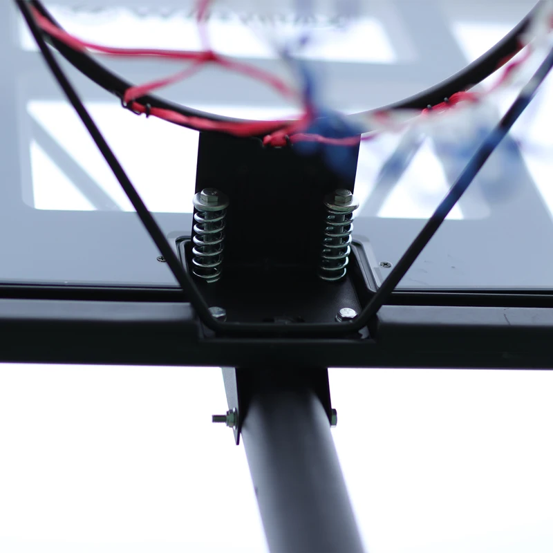 فوز YTYIN. ماكس كرة السلة المحمولة هوب ارتفاع قابل للتعديل 4.9ft-10ft كرة السلة حامل اللوحة الخلفية نظام للشباب والكبار