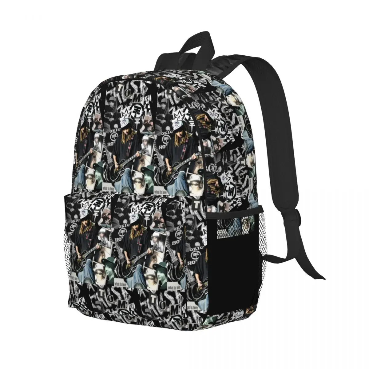 Tokio Hotel Tom Kaulitz Music Band Backpack Student Boys Girls BookBag Men Women School Bag Computer Shoulder Bags