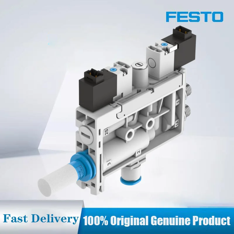 FESTO 8141095-OVEL-7-H-15-P-VQ4-UC-C-A-H3  Vacuum generator Genuine all series Vacuum generator 100% genuine high quality