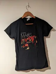 Vintage 2006 30 Seconds to Mars Women's Black Large T-Shirt