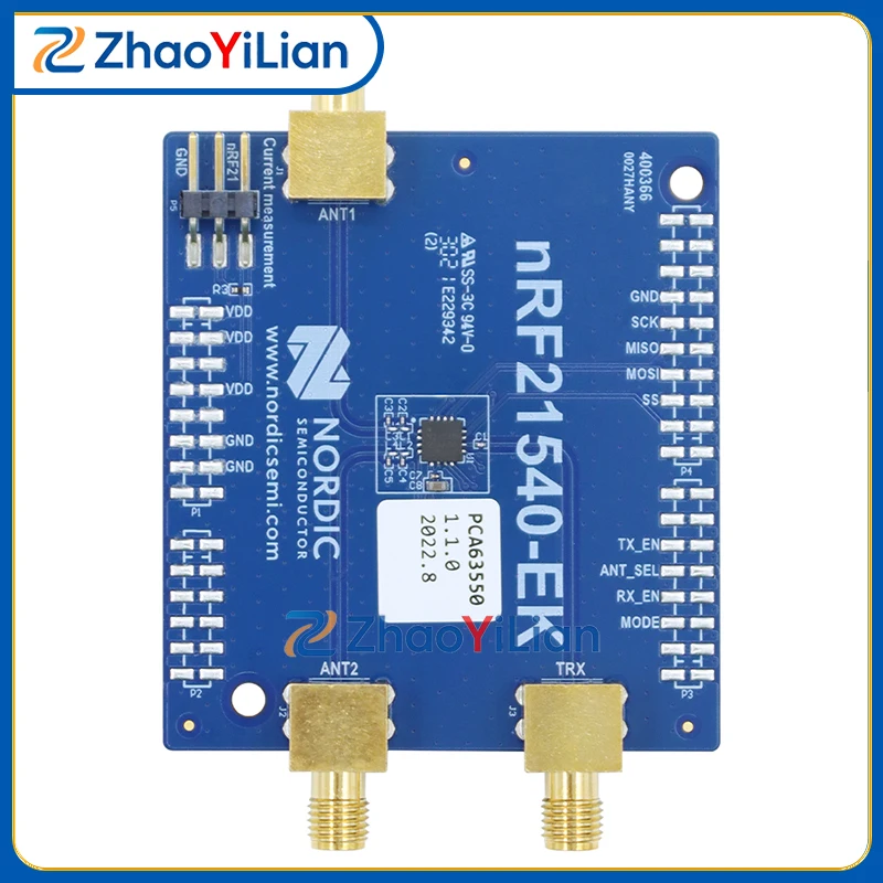 For NRF21540-DB 2.4GHz RF Power Amplifier Evaluation Kit nRF21540 Wireless PA Demo Board