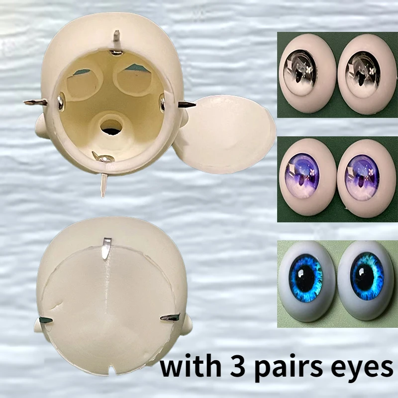 Full Set 1/6 BJD Doll Fashion Suit Doll 30CM Doll with 3 Pair Eyes Kids Girls Doll Toy Gift ( Open Head)