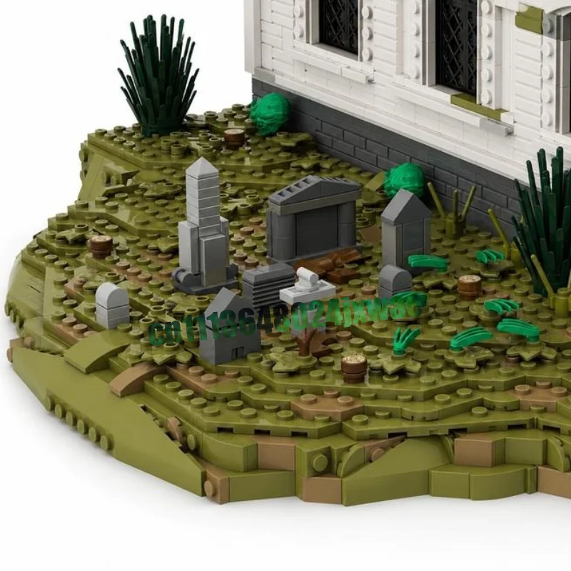 4780PCS Western Church Valentine MOC Building Blocks Custom Assembly DIY Creative Model Puzzle Educational Toy Collection Gift