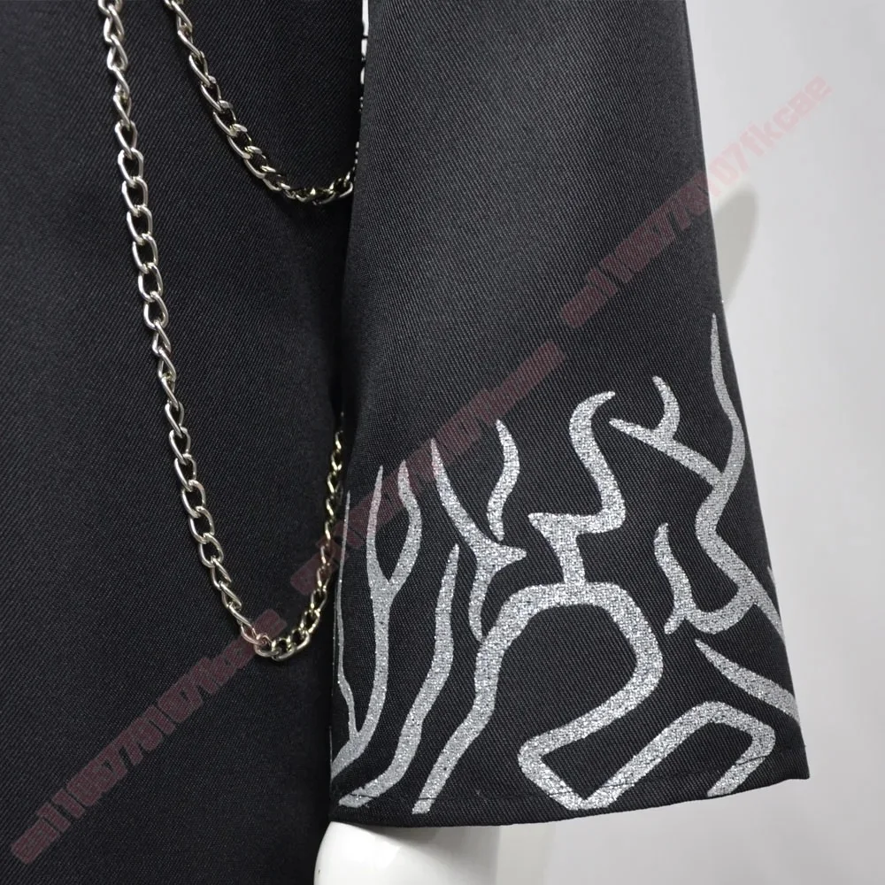 Kinder Cosplay Anzug KPop Dämon Jäger Saja Jungen Cosplay Kostüm Jinu Saja Robe Baby Schwarze Uniform Bühne Leistung Halloween