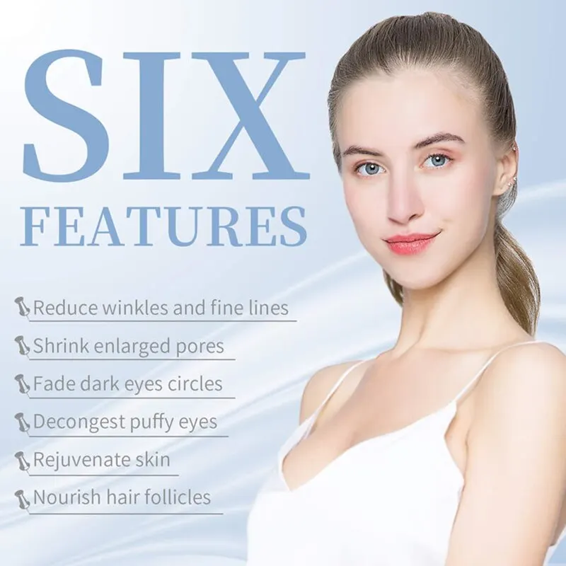 Portable Handheld High Frequency Skin Therapy Wand Machine for Acne Treatment Skin Tightening Wrinkle Reducing 5