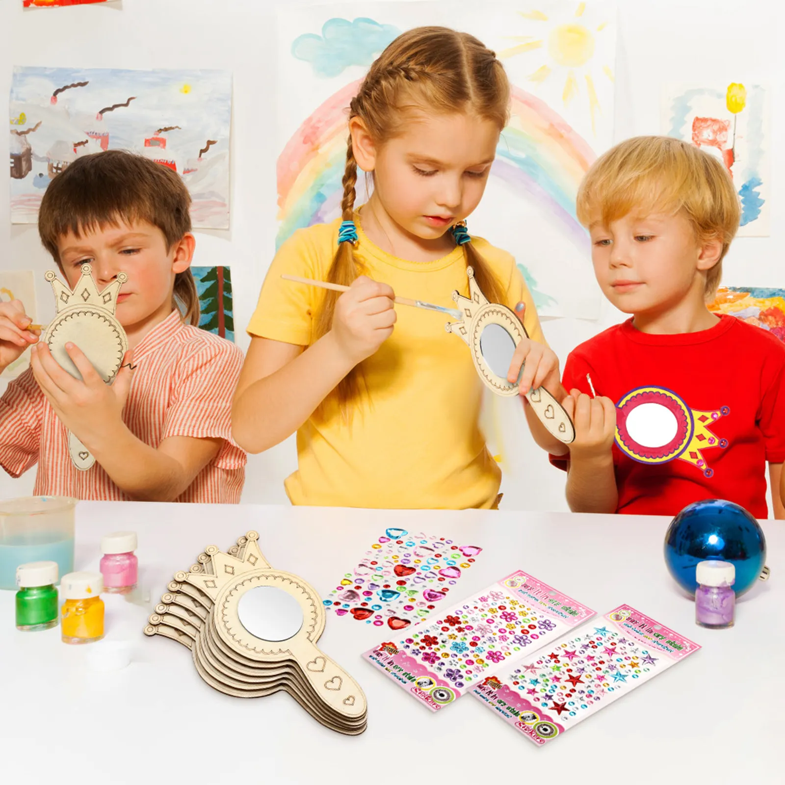 set-di-specchi-in-legno-fai-da-te-non-finiti-per-bambini-decorazione-per-feste-di-compleanno-con-pittura-e-strass