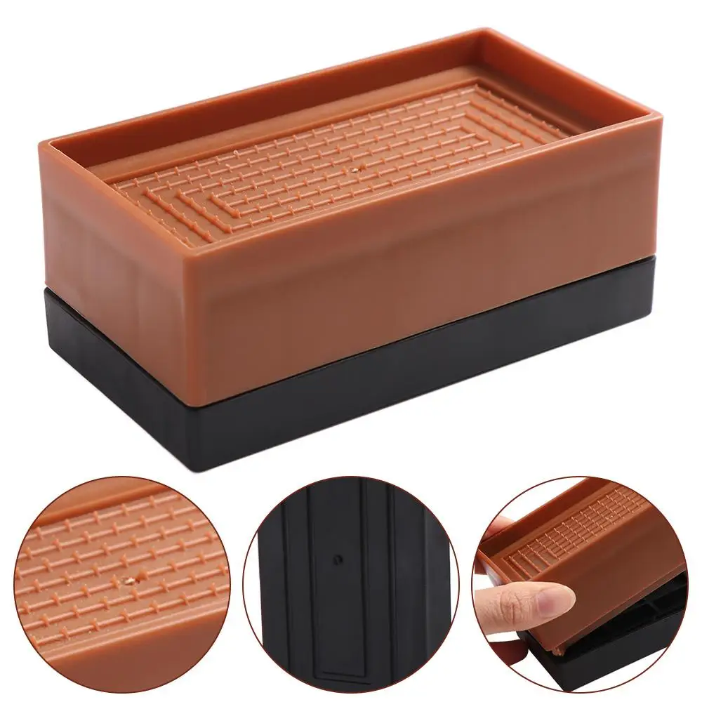 Adjustable Furniture Foot Pad Desk Lifts Anti-slip Bed Furniture Riser Wide Application Floor Protection Table Chair Support