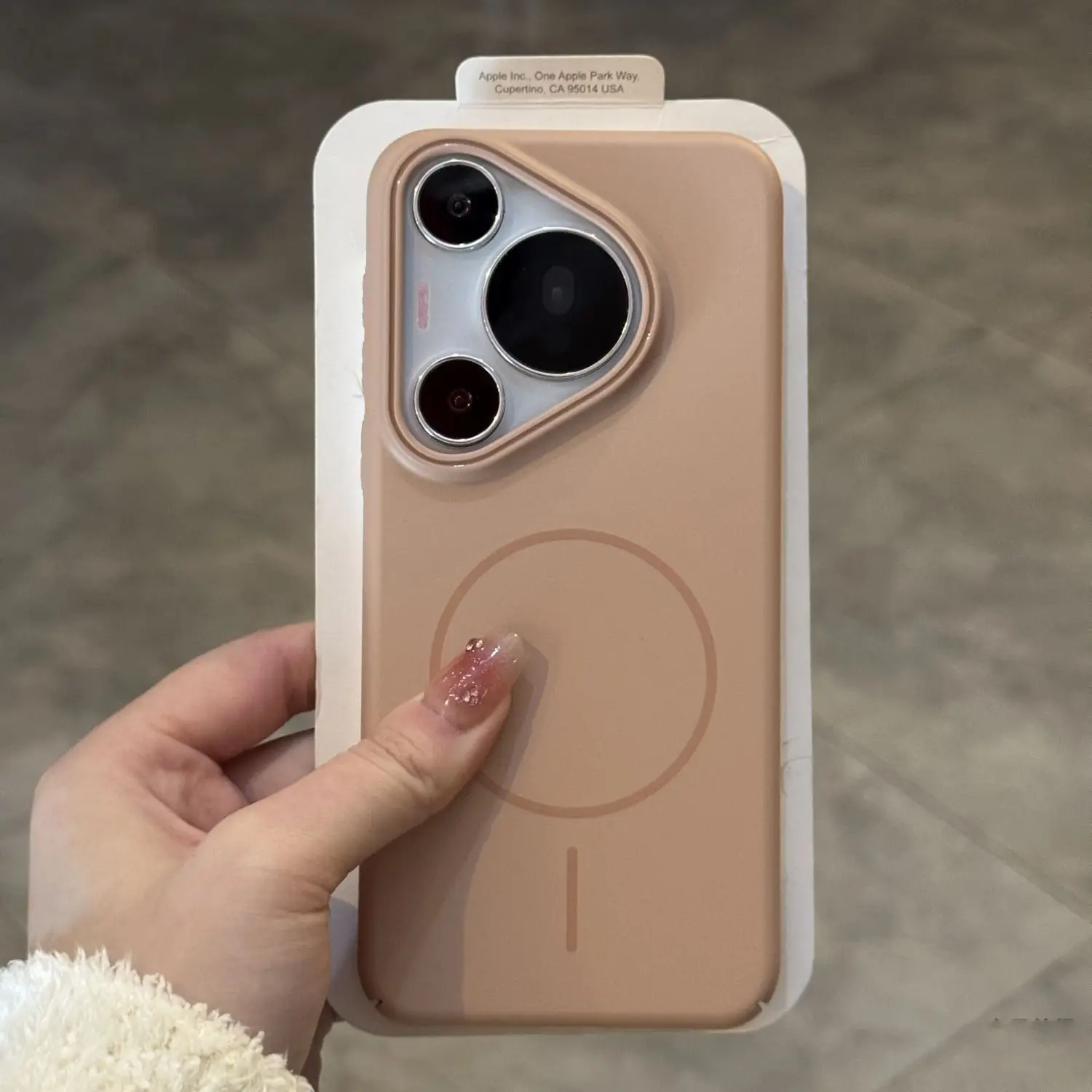 حافظة لهاتف هواوي بورا 70 الترا 70 برو جديدة رفيعة للغاية من الرمال الناعمة المغناطيسية غير اللامعة غطاء الكمبيوتر لهاتف هواوي بورا P70 برو شحن لاسلكي #2