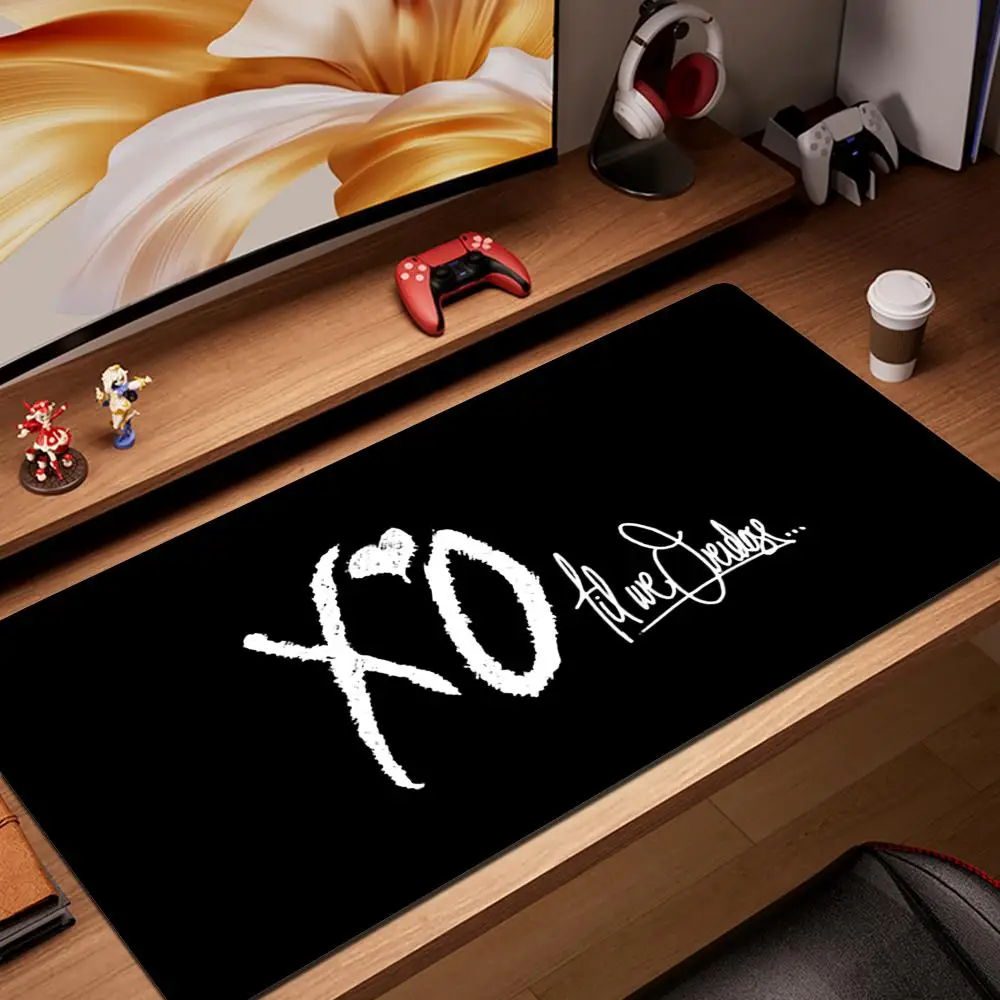 

The Weeknd Xo Gaming Mouse Pad Gamer Large Home Keyboard Pad Mouse Mat Deskmat MousePad Anti-slip Gamer Natural Rubber Table Mat