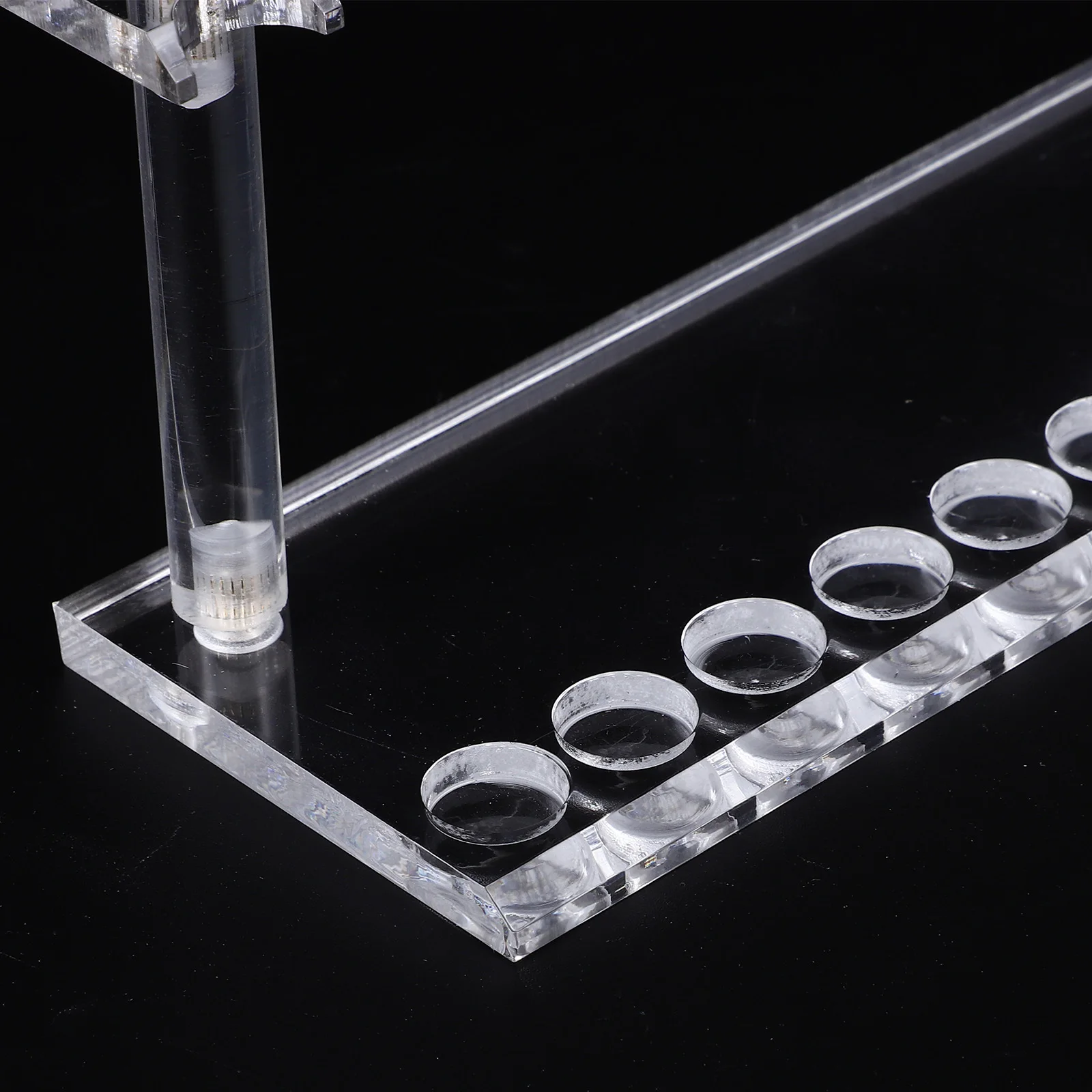 

Acrylic Clear Pen Organizer Multi-Slot Utensil Stand Desktop Storage Rack Tableware Display Holder Tableware Display Stand