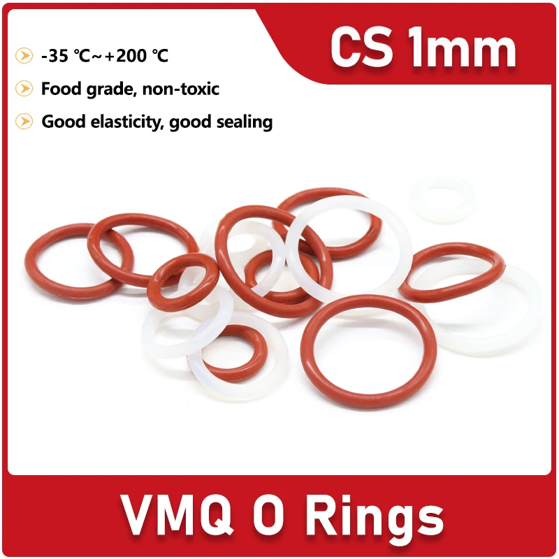 50/100Pcs Red/White…