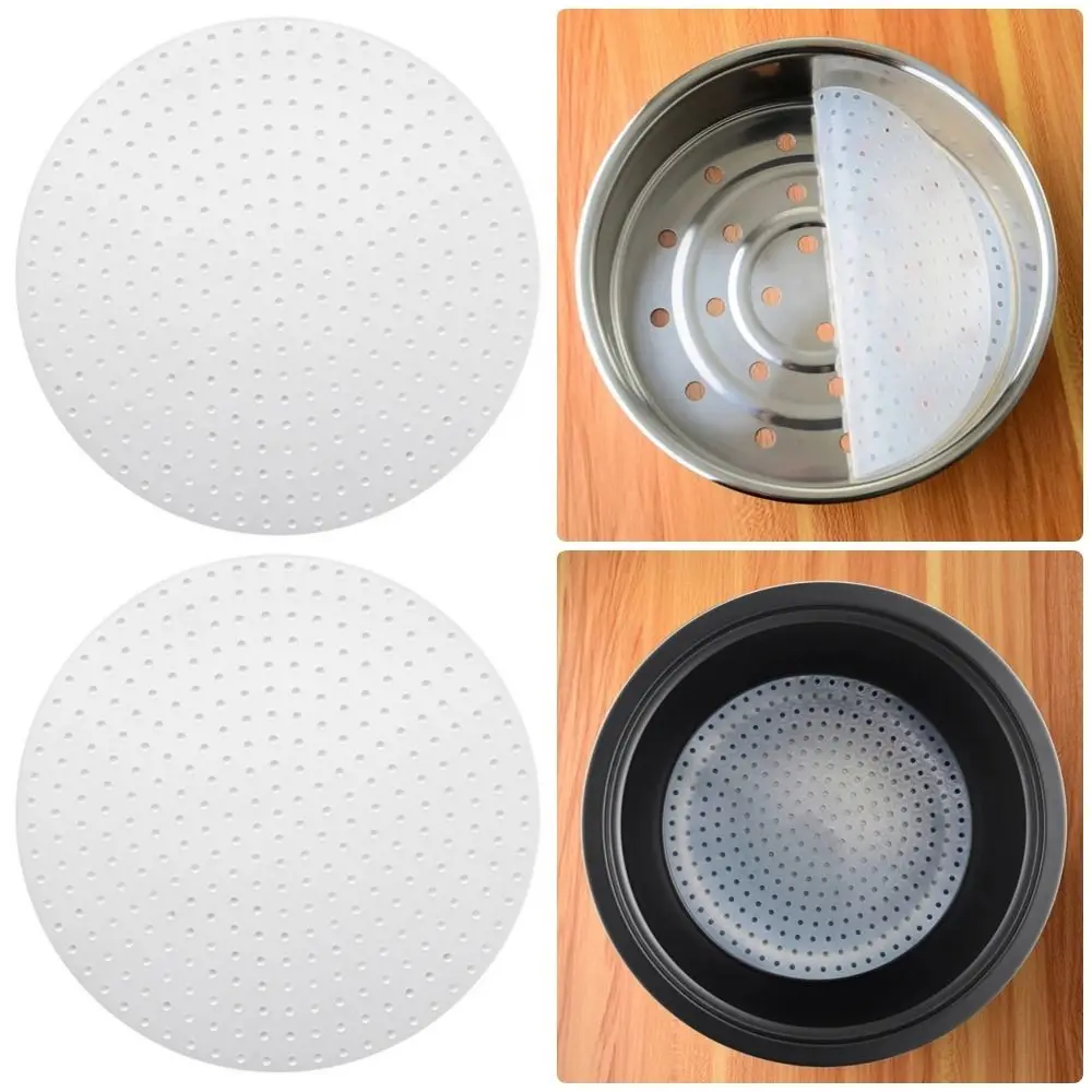 1Pcs Rice Cooking Silicone Steamer Liners Cooking Tools 18-30cm Rice Cooker Silicone Mat Anti-scorch Kitchen Non-stick Pad