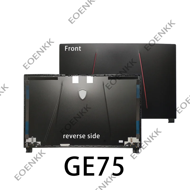 Replacement Housing Kit for MSI GE75 GP75 GL75 Series Screen Rear Cover Front Bezel Hinge LCD Frame for RAIDER/Leopard Models