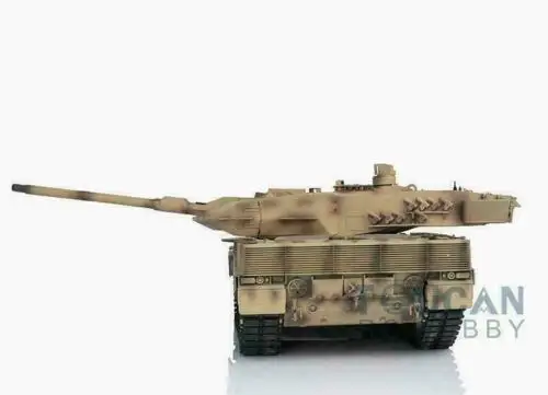 1/16 HENG LONG 7.0 Leopard2A6 zbiornik RC 3889 W/ 360 rewolwerowy odrzut lufy Panzer samochód TH17645-SMT4