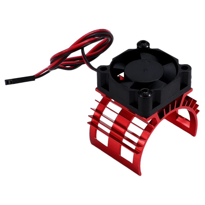 RC Car 540 550 3650 3660 3665 Brushless Electric Motor Cover Heatsink Cooling Fan For 124017 124016 Parts