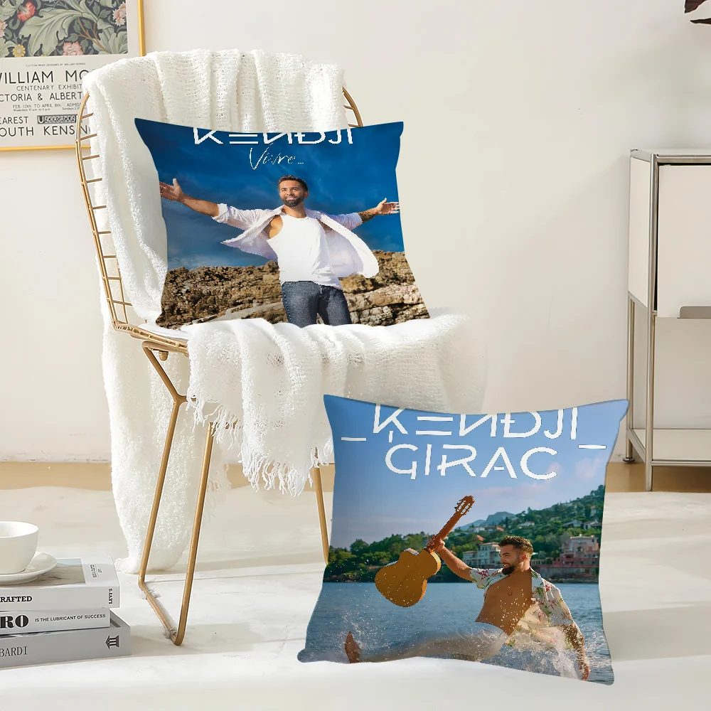 French Singer K-kendji Girac Pillow Case Suitable For Bedrooms Living Rooms Cars Home Decoration