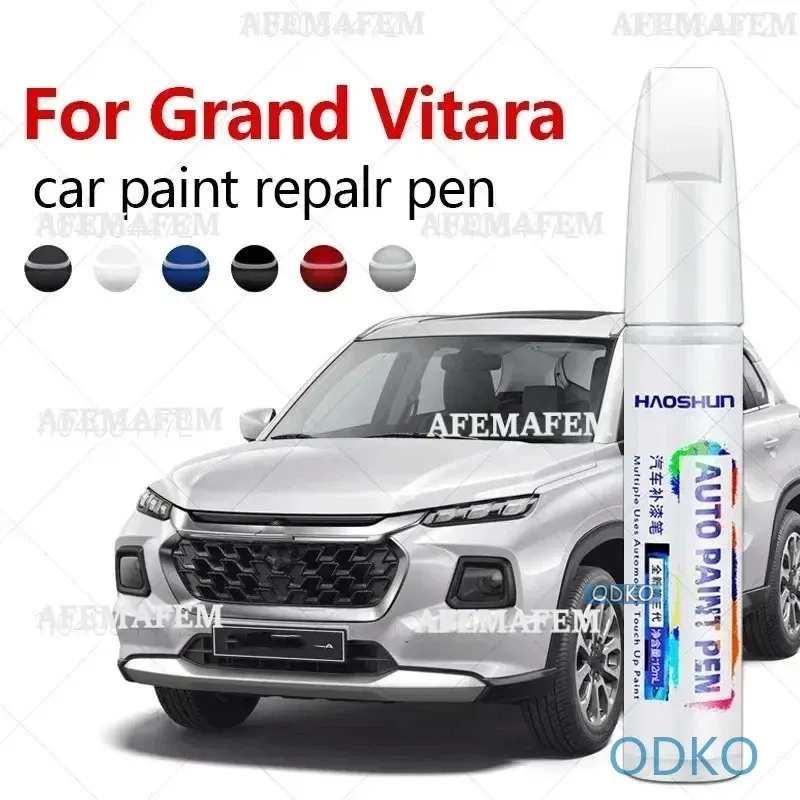 Paint Repair Pen Touch Up Scratch Remover DIY Auto Accessories Black White For Suzuki Grand Vitara 1988-2025 TA TD FT HT JT AA