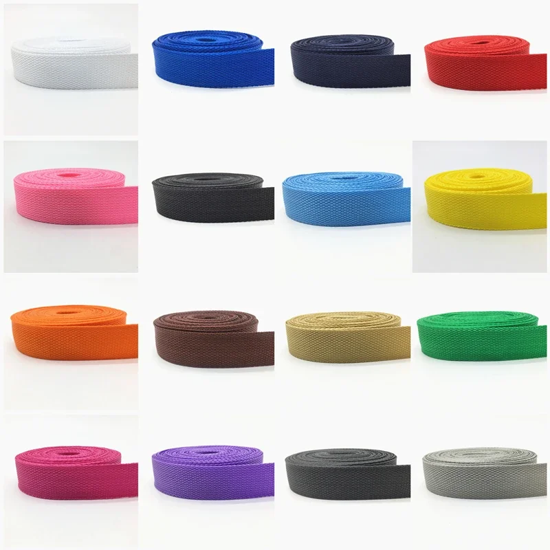10 yards 38mm Canvas Ribbon Belt Bag Webbing Nylon  Knapsack Strapping Sewing   Accessories