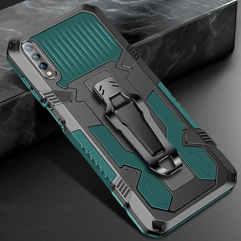 Shockproof Case For Huawei Y8P Y6 Y5 Lite Y9 Y7 Prime 2019 2018 Belt Clip Armor Cover For Huawei Y6P Y8P Y9S Y6S Y5P Y8S Y7P