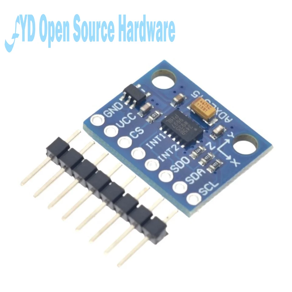 1pcs GY-291 ADXL345 3-Axis Digital Gravity Sensor Acceleration Module IIC/SPI Transmission