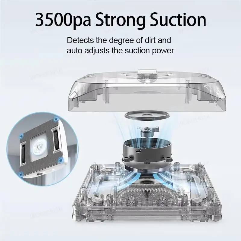 Electric Automatic Window Cleaning Robot with Intelligent Path Planning Water Spray Feature & APP/Remote Control Glass Cleaner