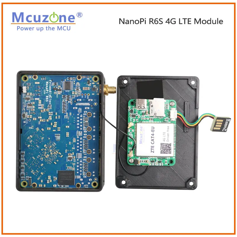 NanoPi R6S 4G LTE Module driver free CAT4 NL668-EU ZTE CAT4-EU debian Ubuntu friendlywrt qualcomm 4G