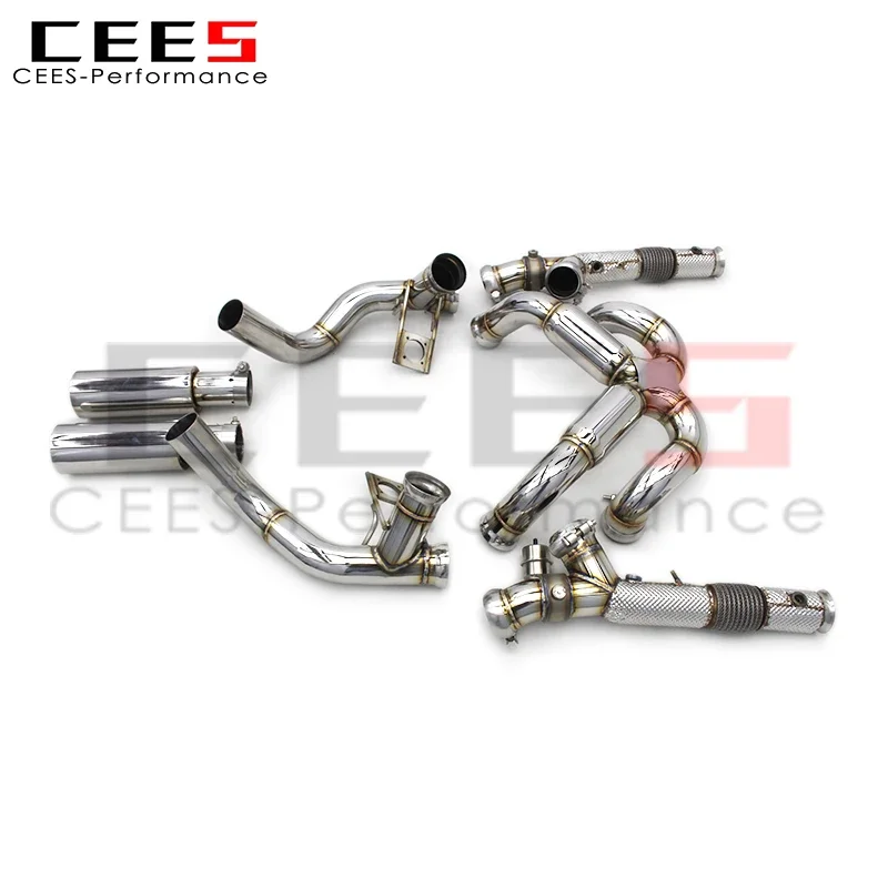 cees Stainless Steel Catback Exhaust System for Lamborghini Murcielago LP640 V12 6.2 2007-2010 Escape Exhaust Header Assembly