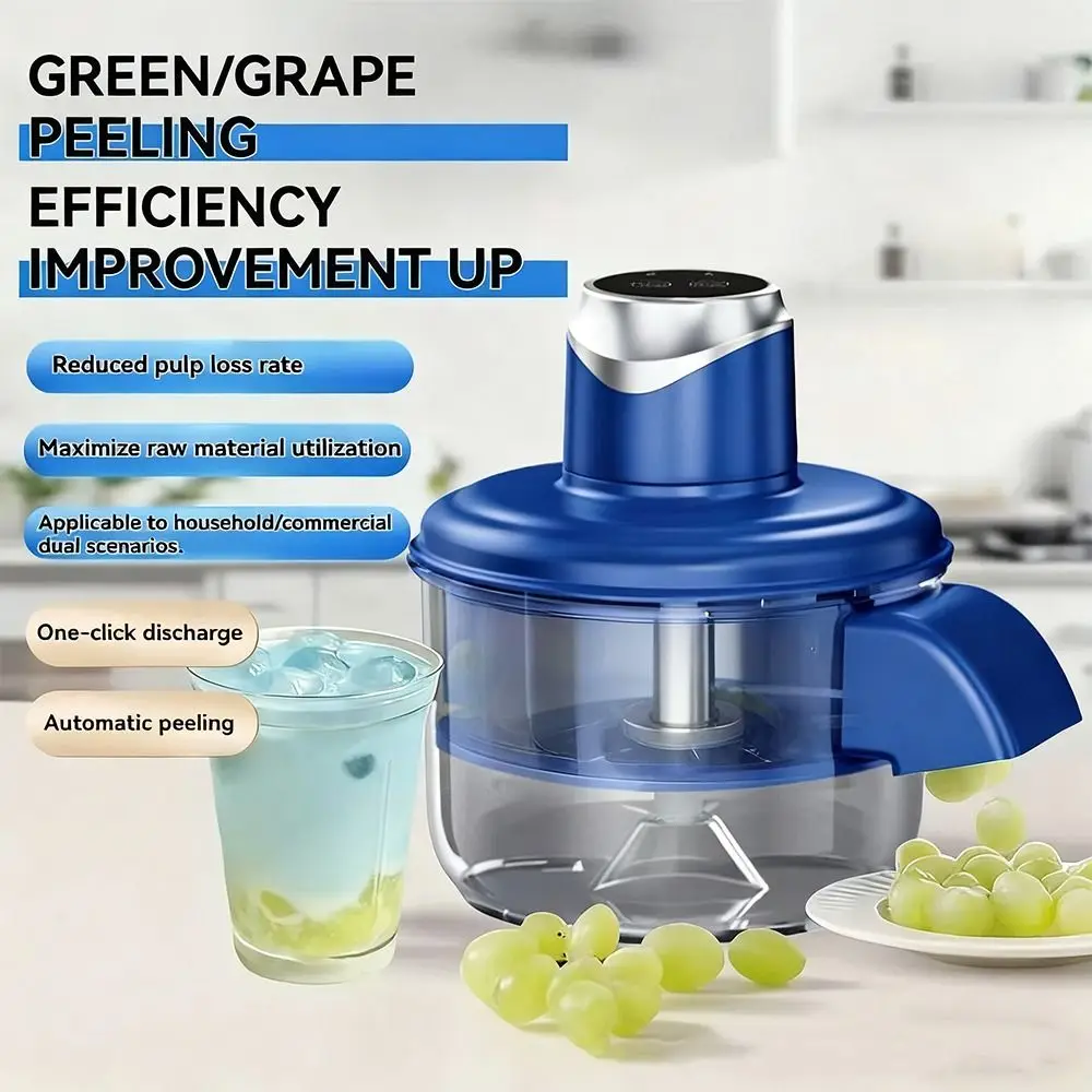 

Customizable Automatic Fruit Peeler Machine Hands-Free Effortless Peeling Electric Grape Peeling Machine Garlic Peeler