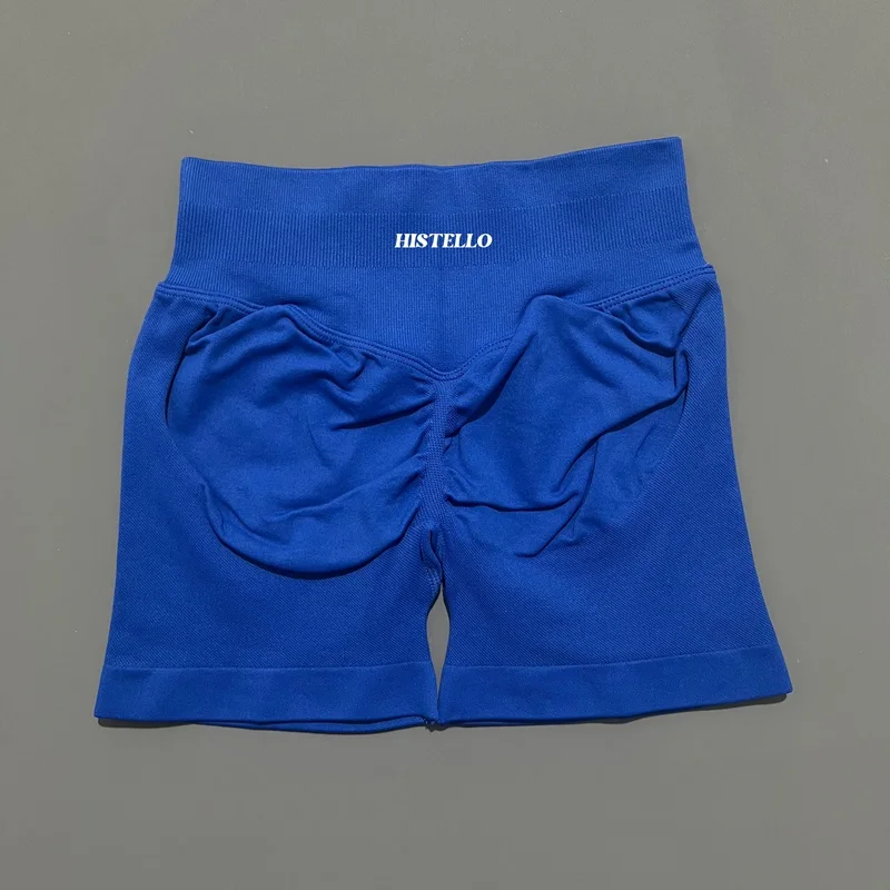 HISTELLO Impact Shorts Df Substitute High Waist Damen Yoga Workout Shorts Nahtlose Leggings Stretch Fitness Gym Laufshorts – Detail 16