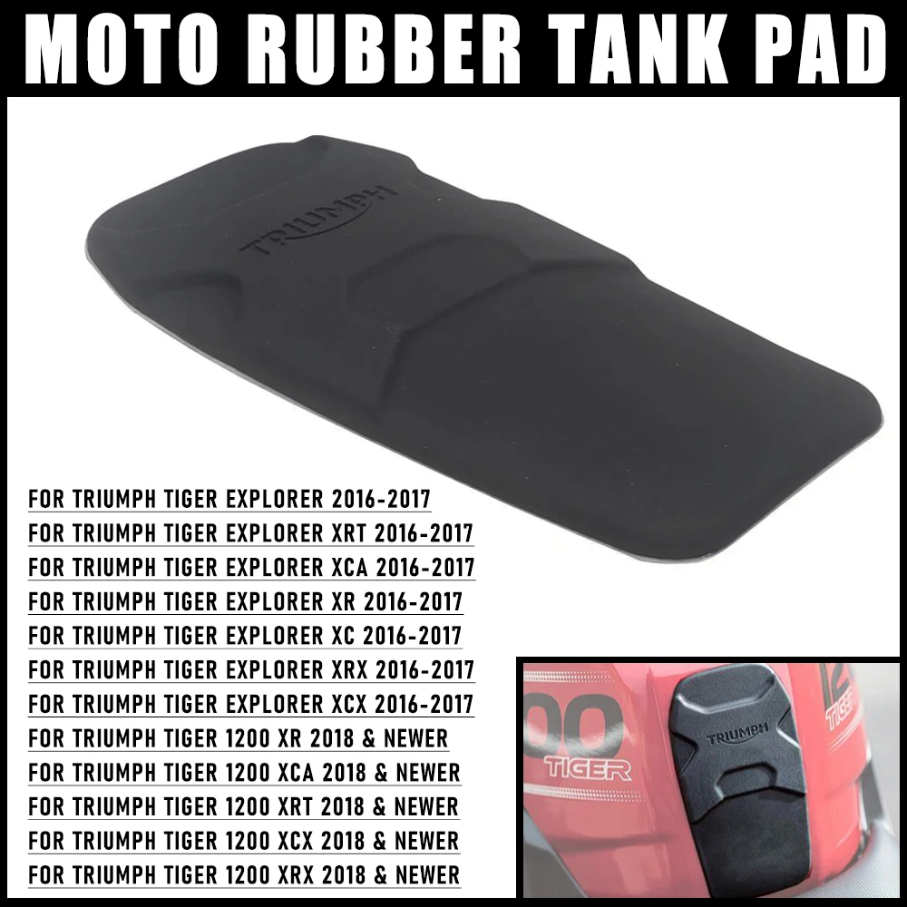

2016-2021 Motorcycle For Triumph Tiger Explorer Tiger 1200 Fuel Tank Pad Tank Pads Protector Stickers Knee Grip Traction New