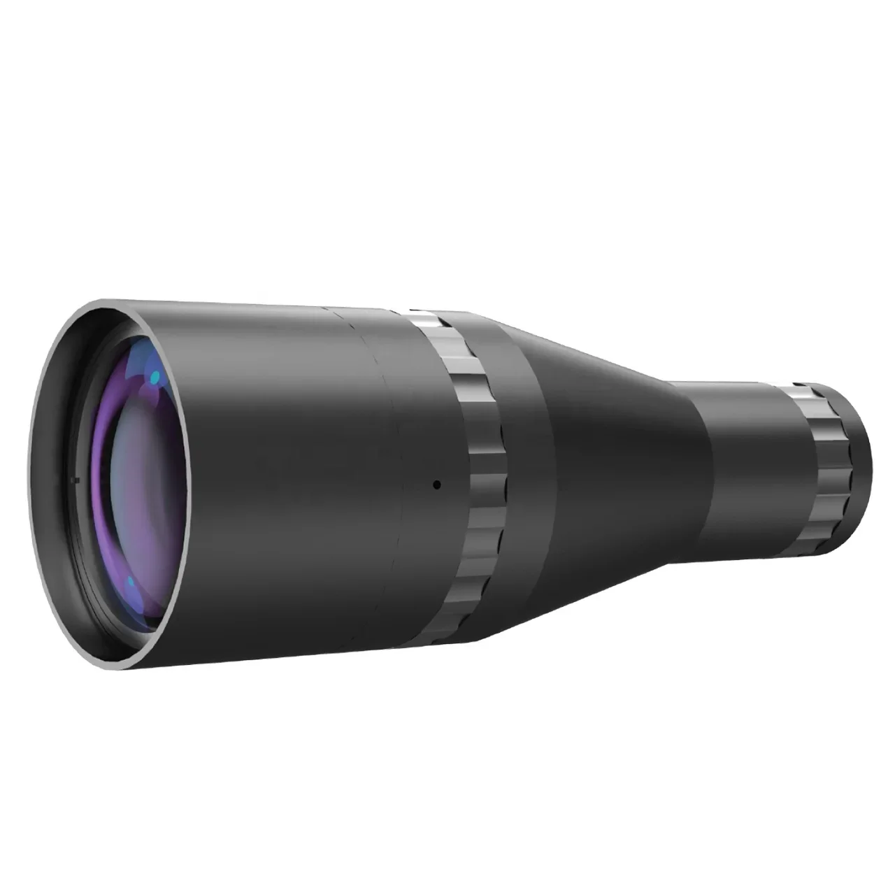 

1" Long Focal Length 100mm 200mm 400-1700nm Spectrum SWIR Telephoto Lens for Fruits Detection