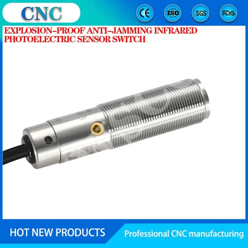 -Dust Gas Explosion-Proof Anti-Interference Chemical Industry Infrared Sensor Photoelectric Switch FM18