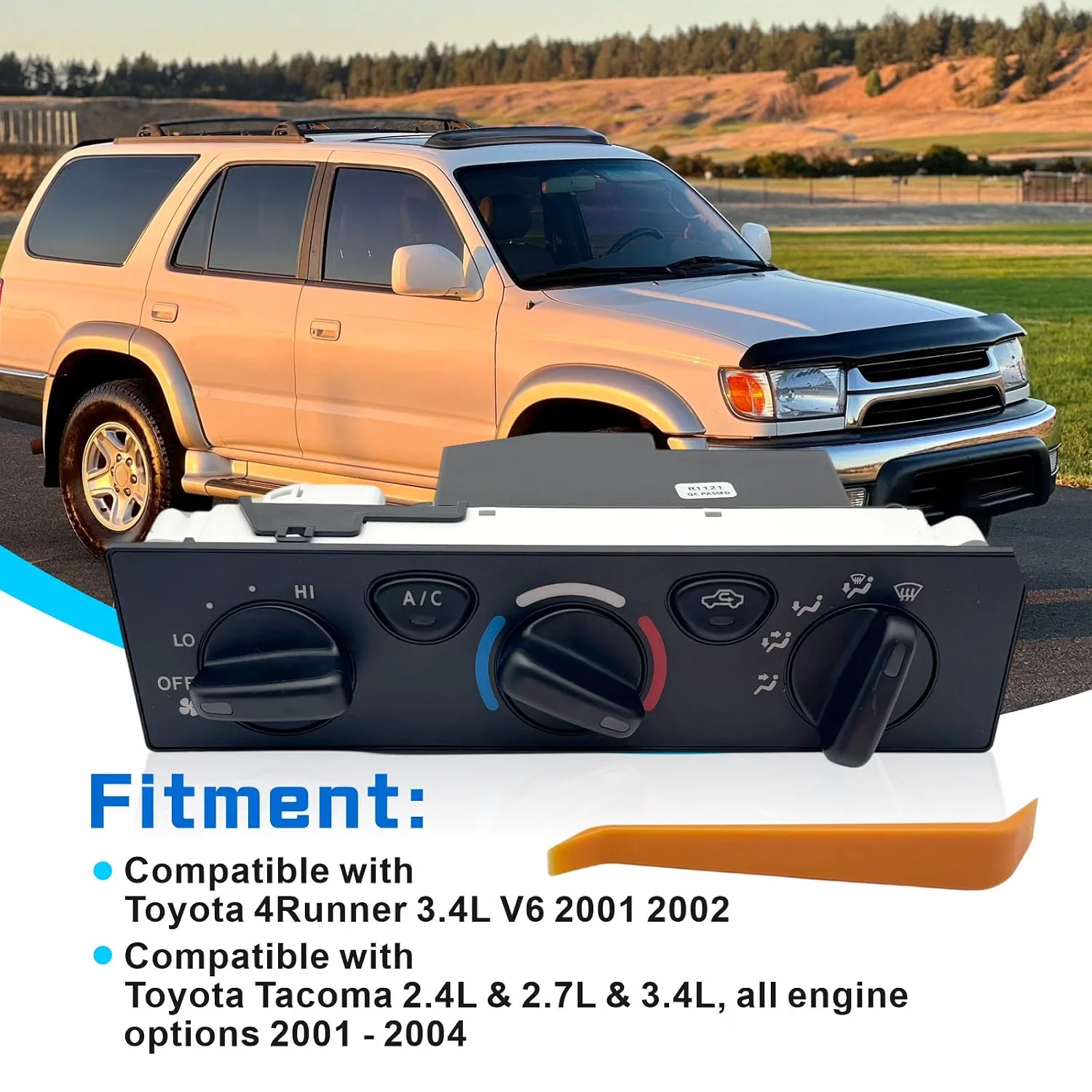 8865035121 A/C Heater Climate Control Assembly For Toyota Tacoma 2001-2004 4Runner 2001 2002 Climate Control Module 88650-35121