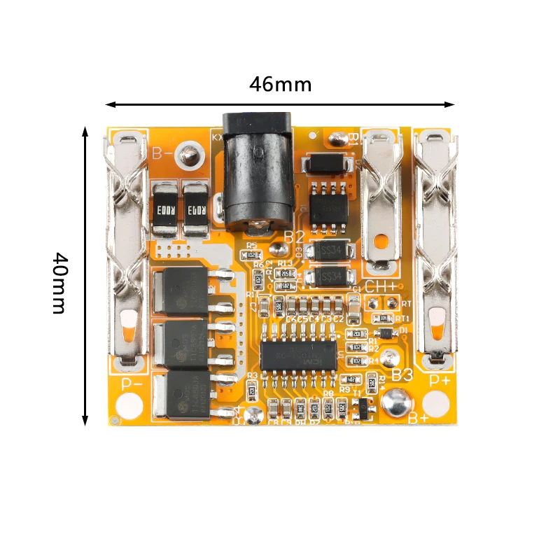 Nowy obwód pokrywa baterii litowej 18650 litowo-jonowy 5S moduł płytka ładująca 21V komórki Lipo PCM PCB BMS do wiertarki elektrycznej DC